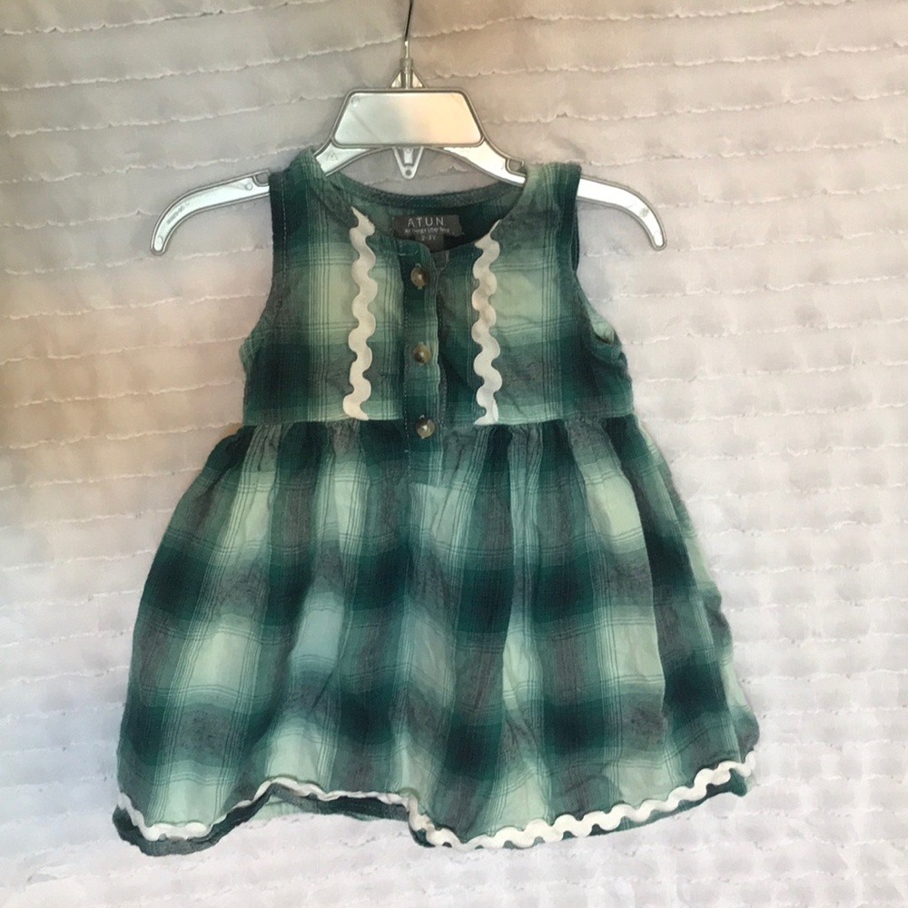 A.T.U.N plaid dress